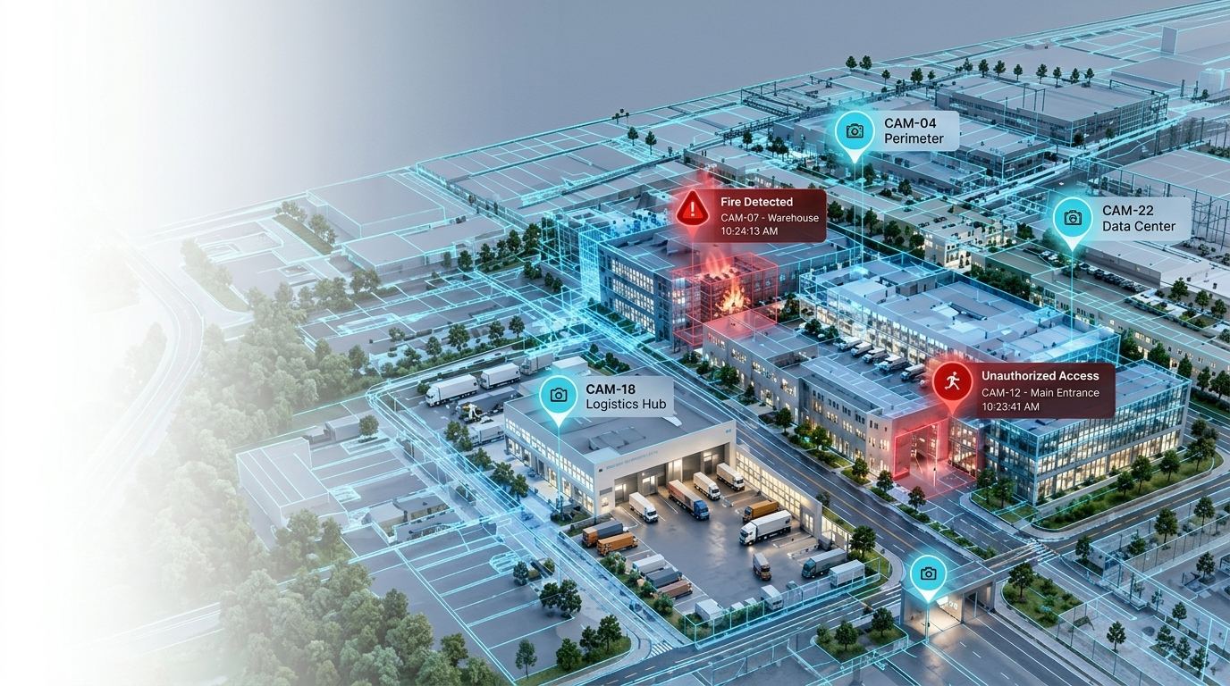 Zaylix 3D Digital Twin smart facility interactive command replica