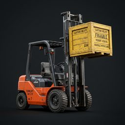 Pedestrian-Forklift Blindspot Alert