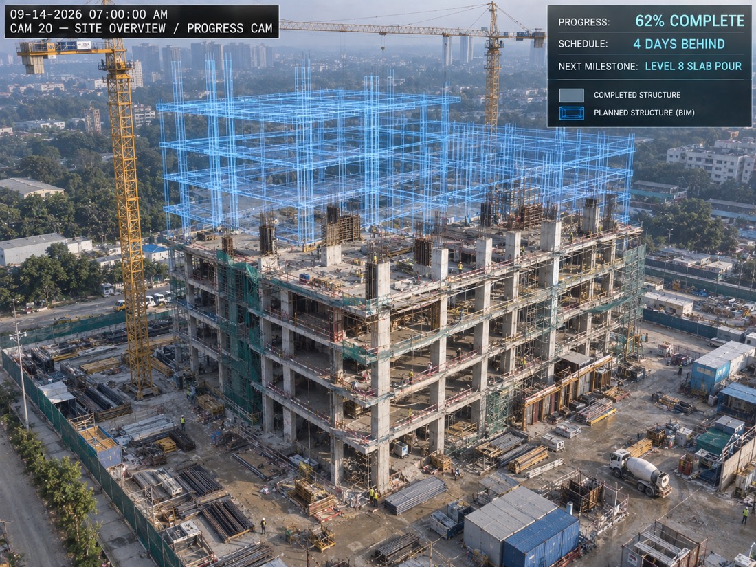Progress Tracking (vs. BIM)