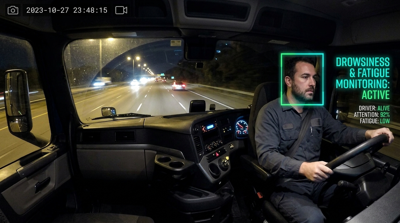 Driver Drowsiness & Distraction Monitoring